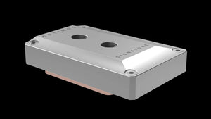 Optimus Signature V3 CPU Waterblock - AMD AM5 Satin Silver Ceramic Copper Cold Plate - FrozenCPU