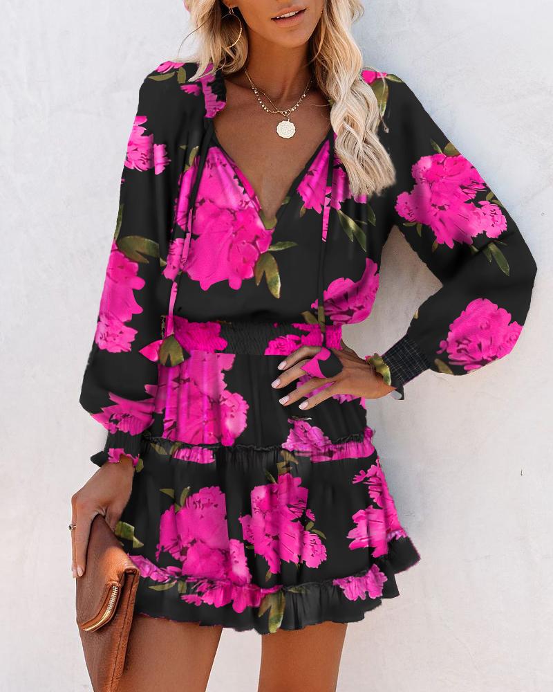 Product image showing vibrant floral design