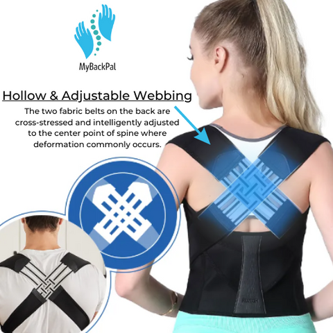Breathable Seat Cover Back Support Back Pad Posture Corrector for Offi –  BABACLICK