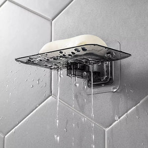 Wall-Mounted, No-Drilling Soap Rack for a Clutter-Free Bath! - CongoBasinGroup.com