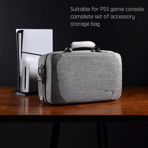 Hard Shell Carrying Case for PS5 – Protective Travel Bag for Console, Base & Accessories - CongoBasinGroup.com