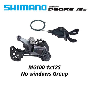 SHIMANO DEORE M6100 12-Speed Groupset — SL M6100 Shifter & RD M6100 SGS Rear Derailleur - CongoBasinGroup.com
