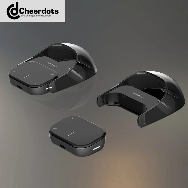 Cheerdots 2 Detachable Air Mouse – Wireless Touchpad, Laser AI Recording, ChatGPT Mobile Presenter & Remote Control