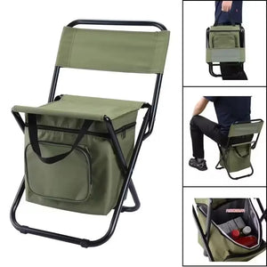 Detachable Portable Folding Moon Chair - Ultralight Outdoor Camping, Beach, Fishing, Travel, Hiking, and Picnic Seat - CongoBasinGroup.com