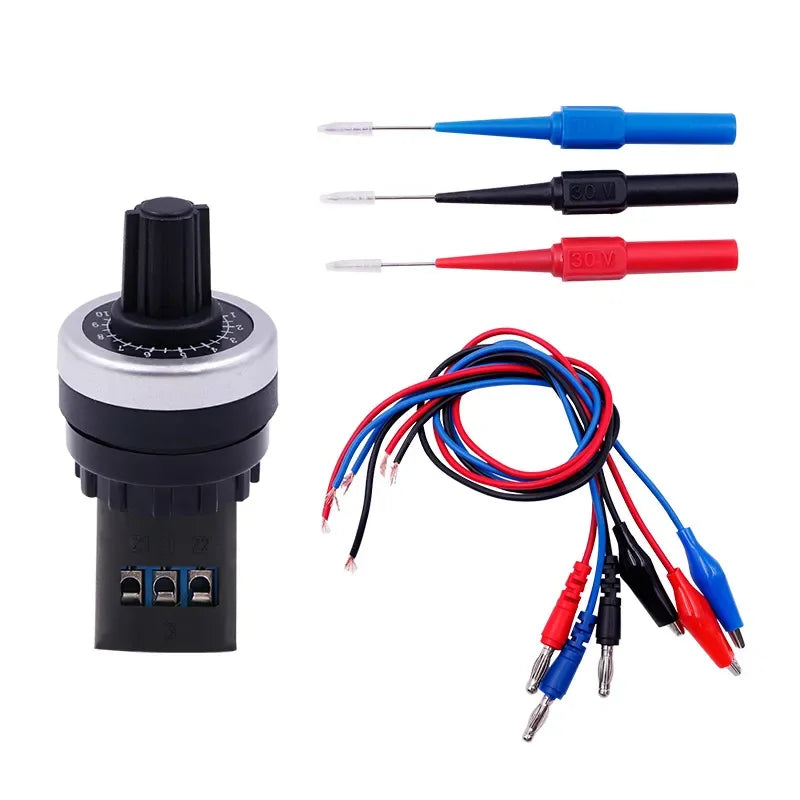 Auto Car Circuit Tester & Sensor Signal Simulator – Fuel Diagnostic Tool & Analog Resistance Generator