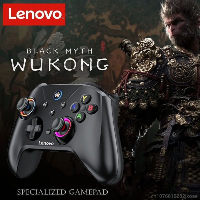 Lenovo S02 Wireless Bluetooth RGB Controller - Multi-Function Gamepad for Nintendo Switch OLED, Switch Lite, PC & Mobile