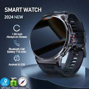 1.85-Inch Ultra HD Smart Watch - GPS, Bluetooth Call, 710mAh Battery, Sports & Fitness Smartwatch for Huawei & Xiaomi - CongoBasinGroup.com