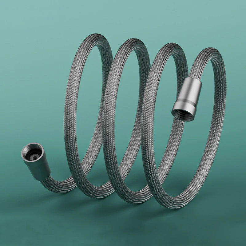 1.5m/2m G1/2" Flexible Shower Hose — High-Quality Bathroom Pipe for Handheld Shower Head