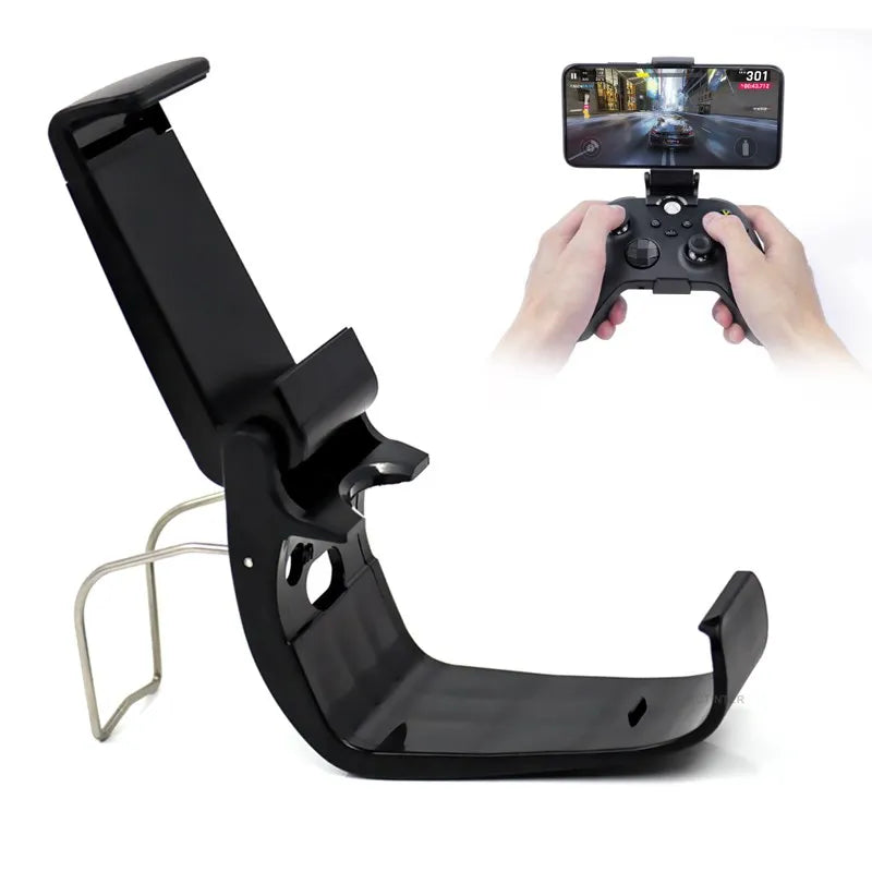 Mobile Phone Clip Stand: Compatible Xbox Series S X Controller Mount Holder - Handle Bracket for Xbox Series S/X Gamepad