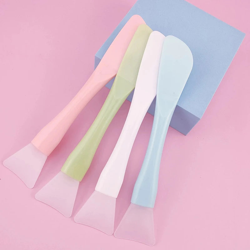 Double Head Silicone Waxing Spatulas – Non-Stick Body Wax Applicator & Hair Removal Scraper Sticks