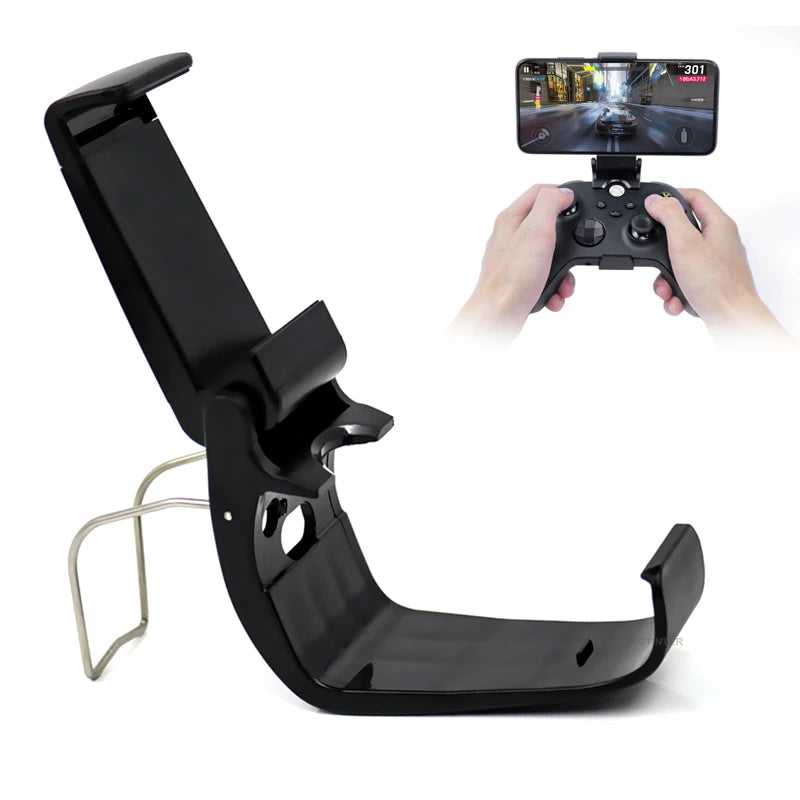 Mobile Phone Clip Stand – Compatible with Xbox Series S/X Controller, Mount Holder and Handle Bracket for Gamepad