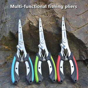 High-Strength Fish Pliers: Ergonomic, Anti-Slip, Multifunctional Tool for Cutting Fishing Line, Tying Hooks - Angling Equipment Essential - CongoBasinGroup.com