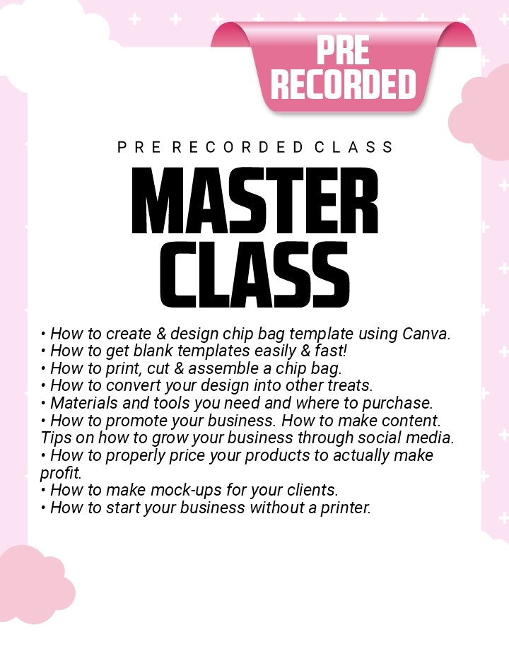 CUSTOM FAVORS MASTER CLASS