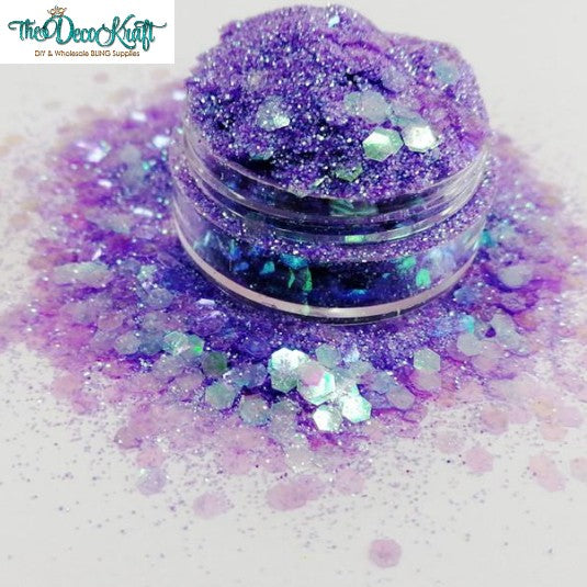 Chunky6 Mixed Chunky Glitter, Polyester Glitter for Tumblers Nail Art |  TheDecoKraft