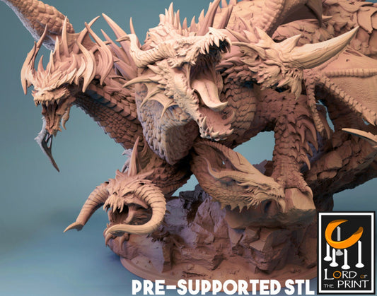 Wurmnaard (Verminaard)-Dragonblade-3D Printed Resin Tabletop RPG/DnD  Miniature