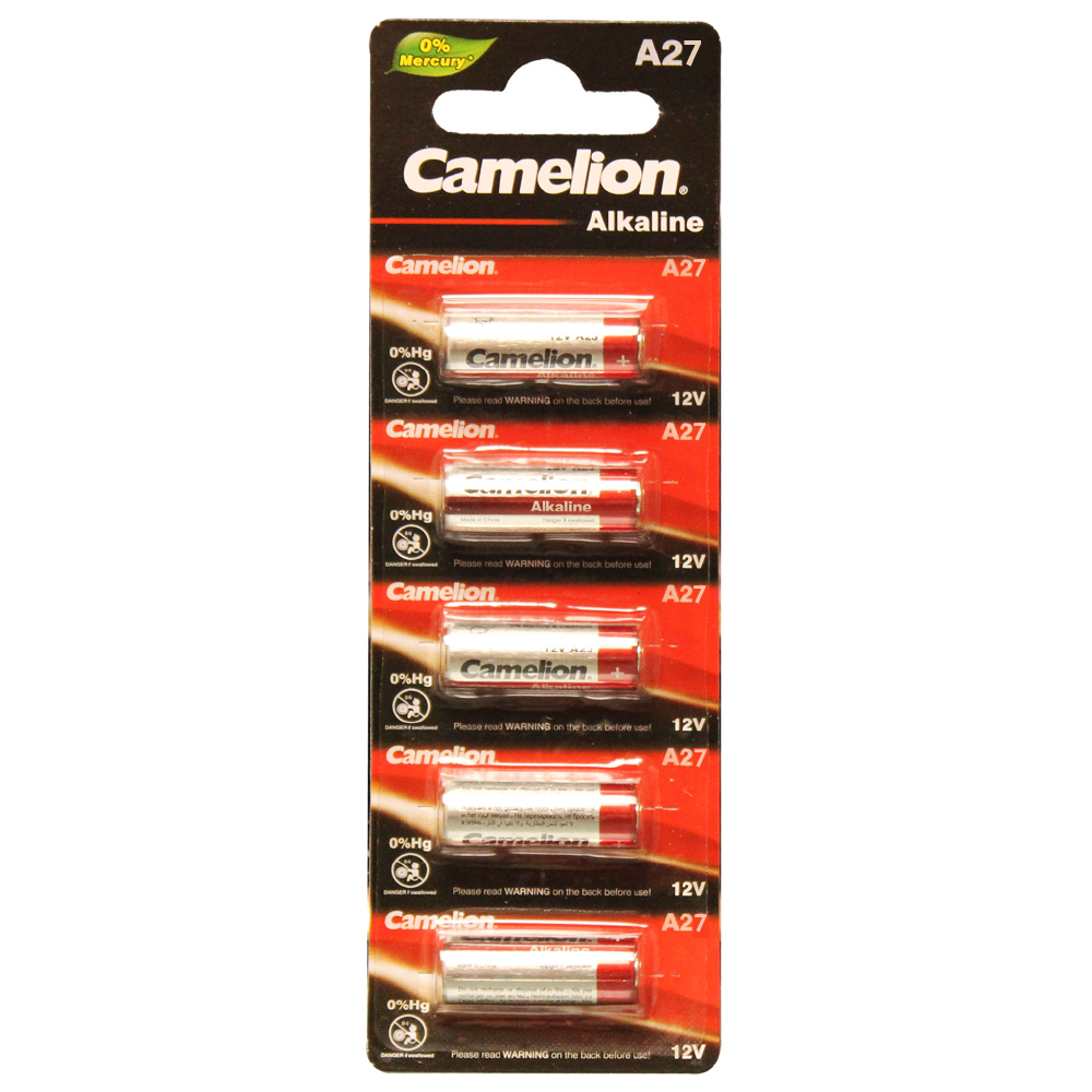 Camelion A27 12V Alkaline Batteries Pack of 5