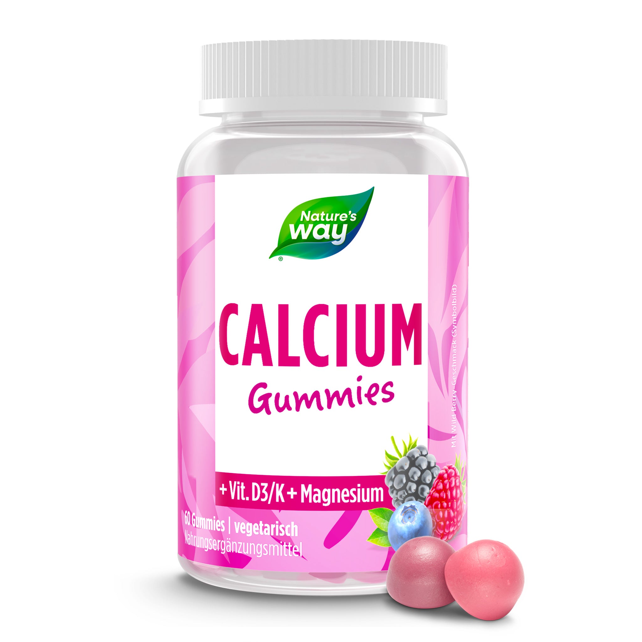Ich bin günstig Kaufen-Calcium Gummies. Calcium Gummies <![CDATA[Drei Calcium Gummies täglich versorgen dich mit 488 mg hochkonzentriertem Calcium für gesunde Knochen, Zähne und eine normale Muskelfunktion.¹² Durch die clevere Kombination aus Calcium, Magnesium, Vitamin D3