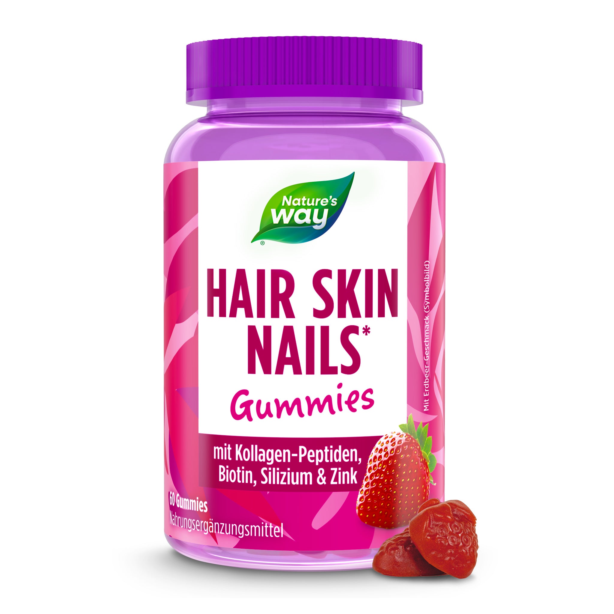 EAU DE günstig Kaufen-Hair Skin Nails Gummies. Hair Skin Nails Gummies <![CDATA[Die Hair Skin Nails Gummies schmecken nicht nur lecker nach Erdbeeren, sie passen auch perfekt in deine tägliche Beauty Routine! Die Hair Gummies sorgen dank Zink für gesunde Haut, Haare und Näg