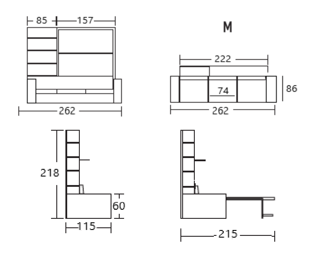 Ghost M without lounge size schema