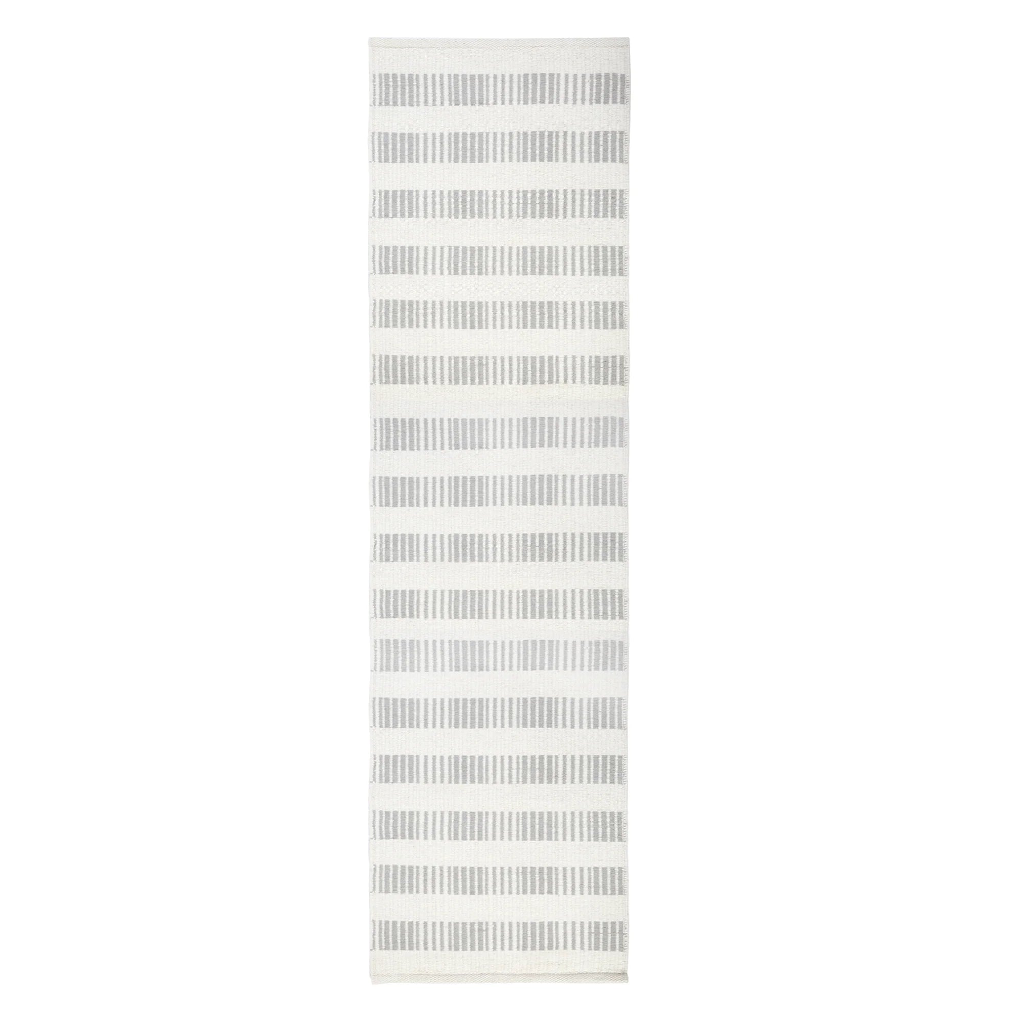 Light Grey Wool Runner