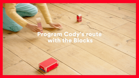Cody Block GIF programmierbare Roboter für Kinder