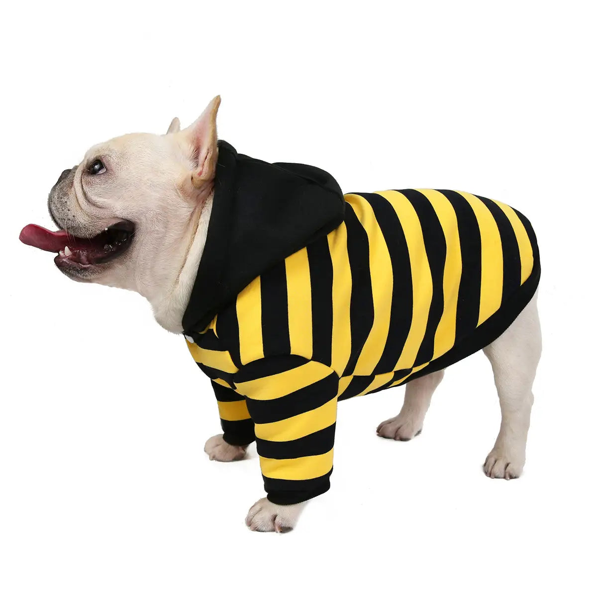 Striped Cotton Pet Coat