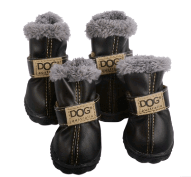 Warm and Waterproof Dog Snow Boots