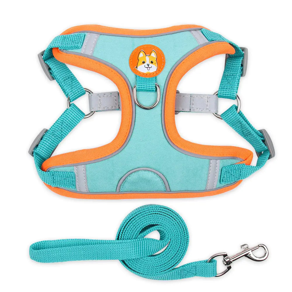 Reflective Mesh Pet Harness