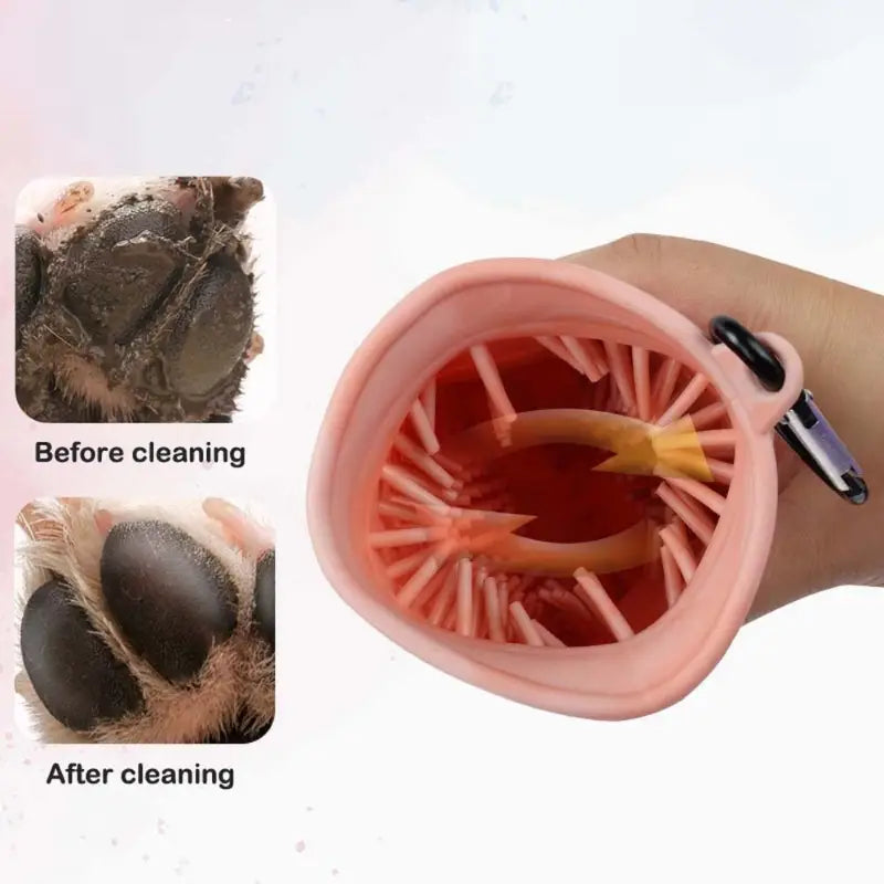 2-in-1 Dog Paw Cleaner