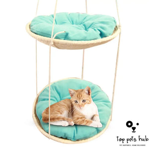 Straw Cat Hammock - Top Pets Hub