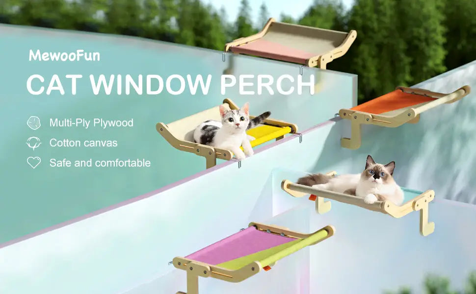 Multi-Ply Plywood Cat Window Perch