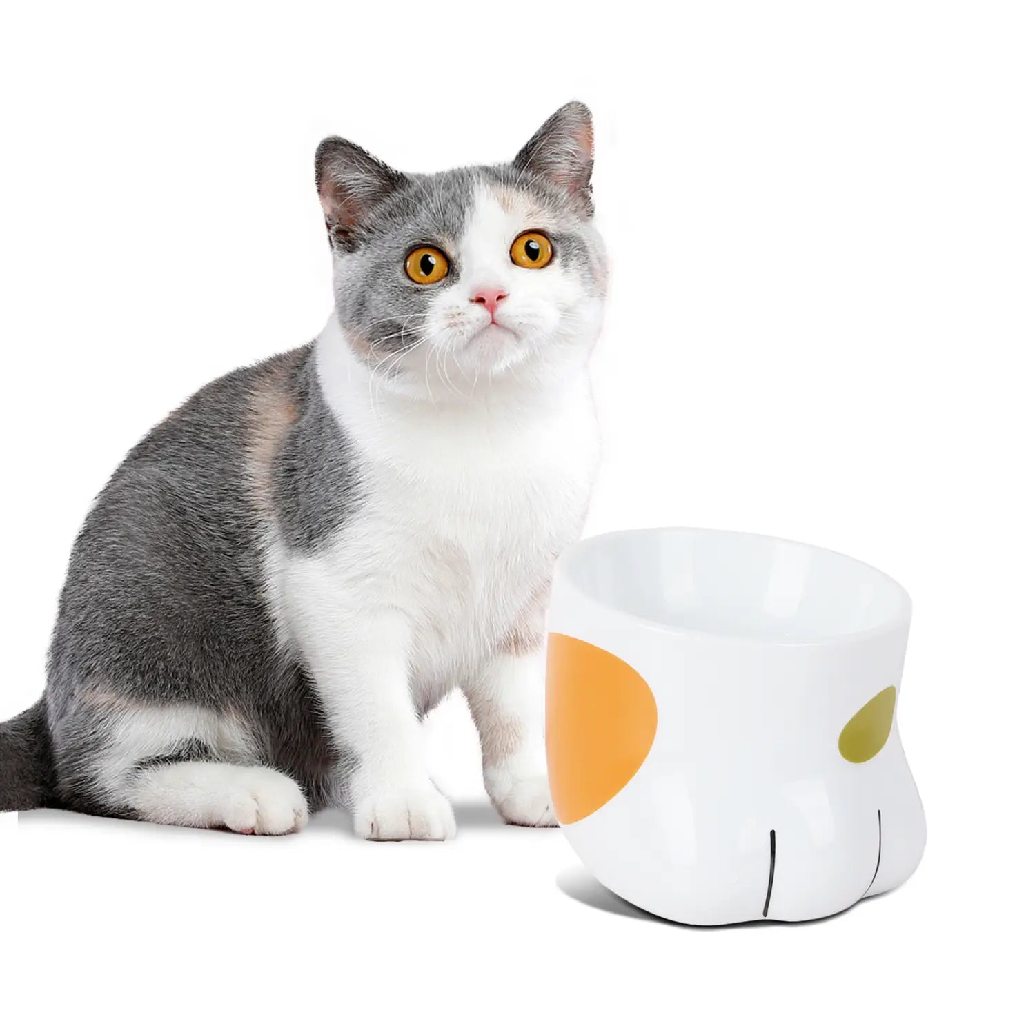 Adorable Ceramic Cat Paw Bowl