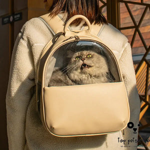Transparent Cat and Dog Backpack - Top Pets Hub