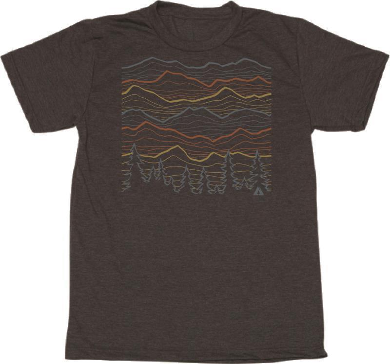 Mountain Lines T-Shirt - Mens