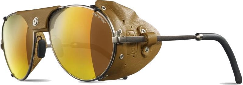 Cham - Brass / Havana Frame - Spectron 3CF Brown Multilayer Red Lens