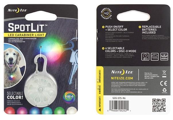 SpotLit Carabiner Light - Disc-O Select