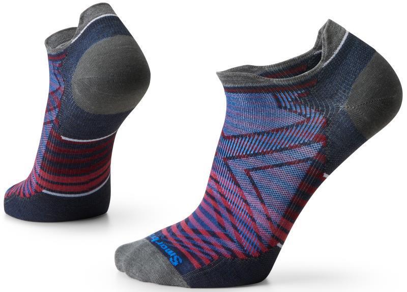 Run Zero Cushion Low Ankle Pattern Socks - Mens