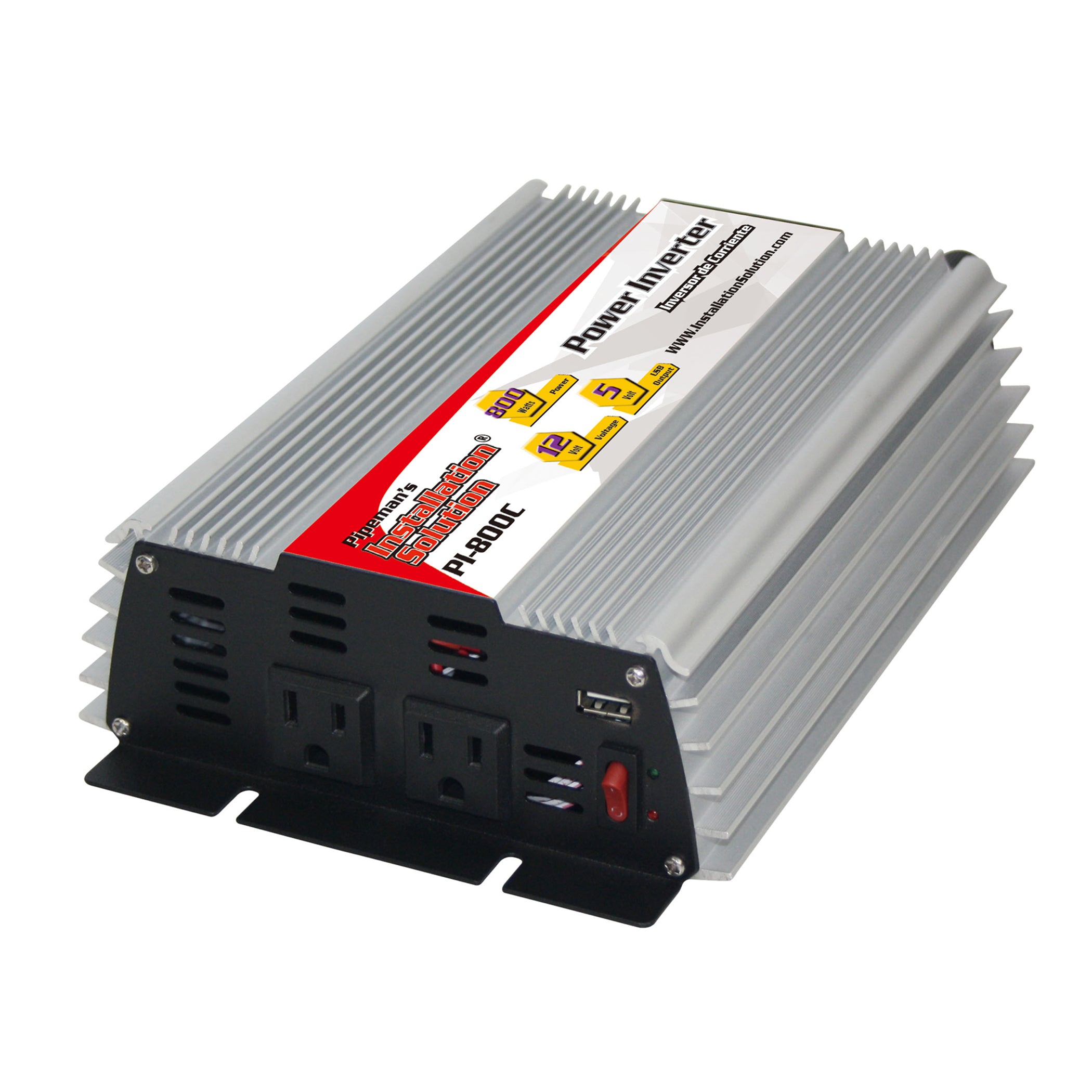 12V DC to 120V AC Power Inverter (PI-800C)