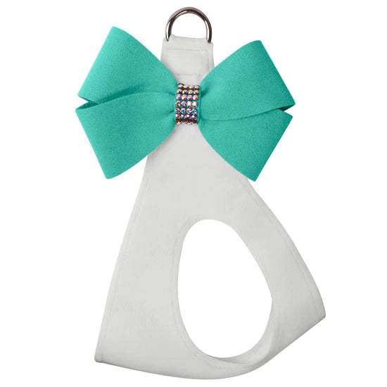 Bimini Blue Nouveau Bow with Aurora Borealis Giltmore Step In Harness