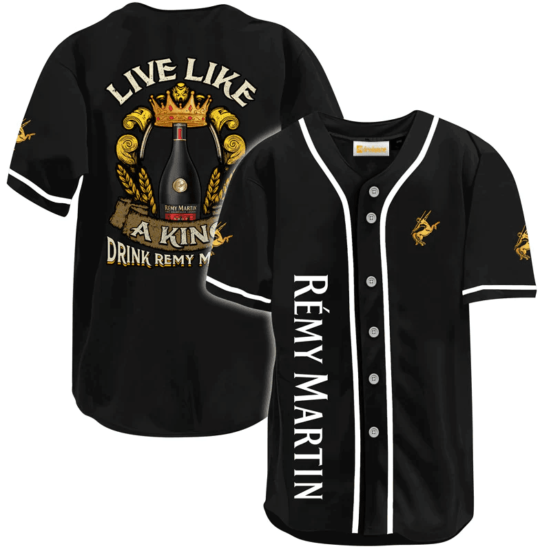 Remy Martin Live Like A King Baseball Jersey