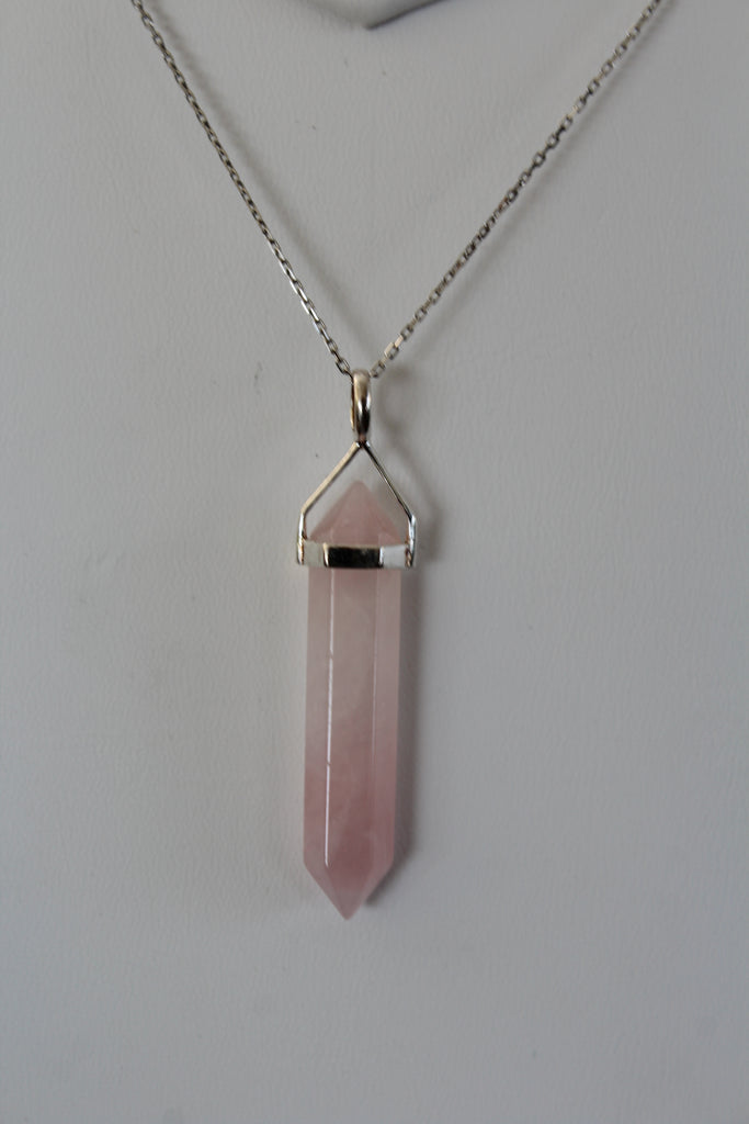 Natural Rose Quartz Double Terminated 