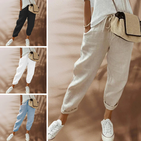 Tracey Casual & Stylish Linen Trousers