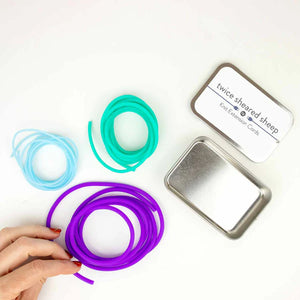 Knit Extension Cords - Stitch Holder Cords - TealDragonflyCreations