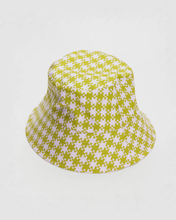 Baggu Packable Sun Hat in Pink Pistachio Pixel Gingham – Annie's Blue  Ribbon General Store