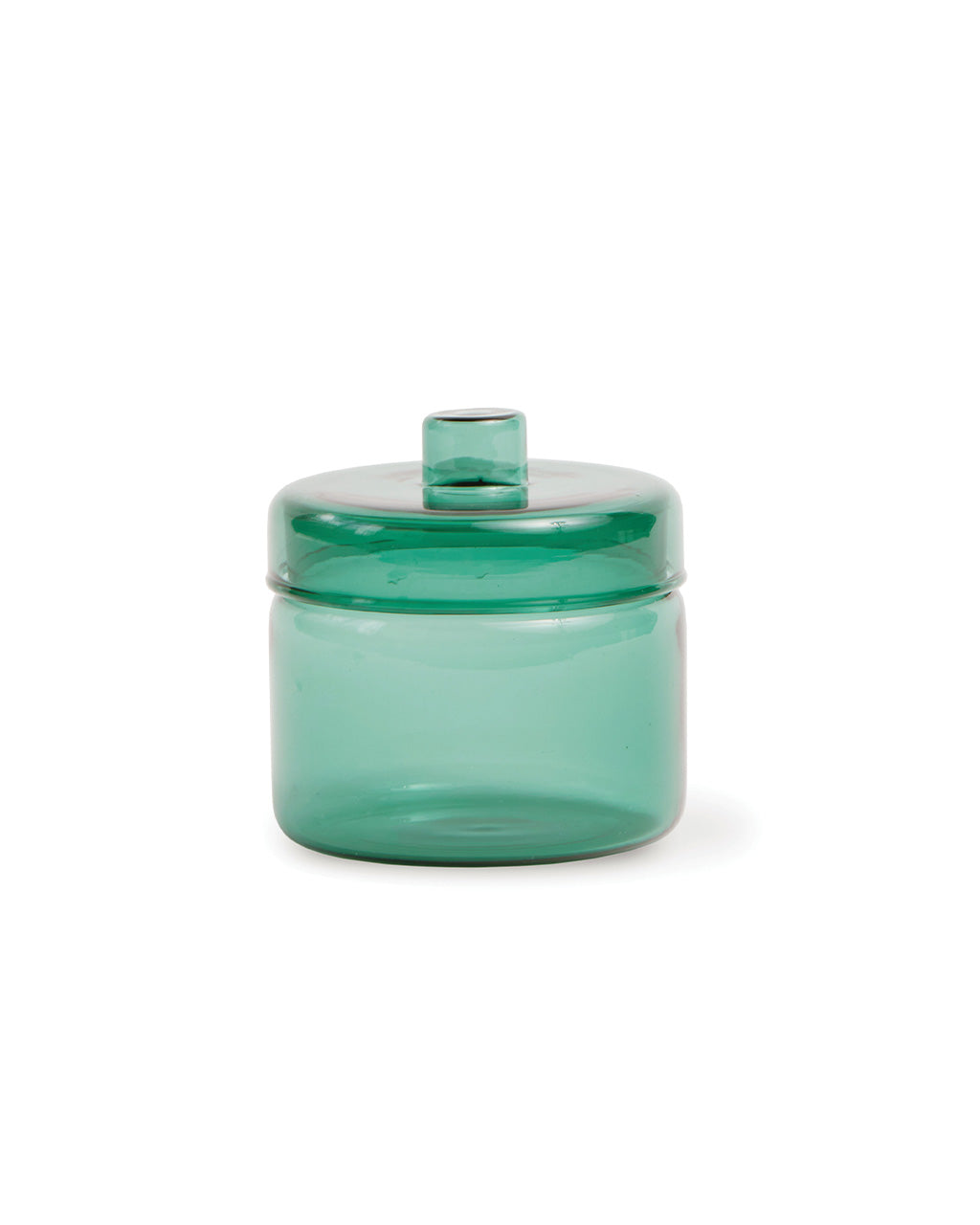 Petite Glass Pitcher Dark Teal