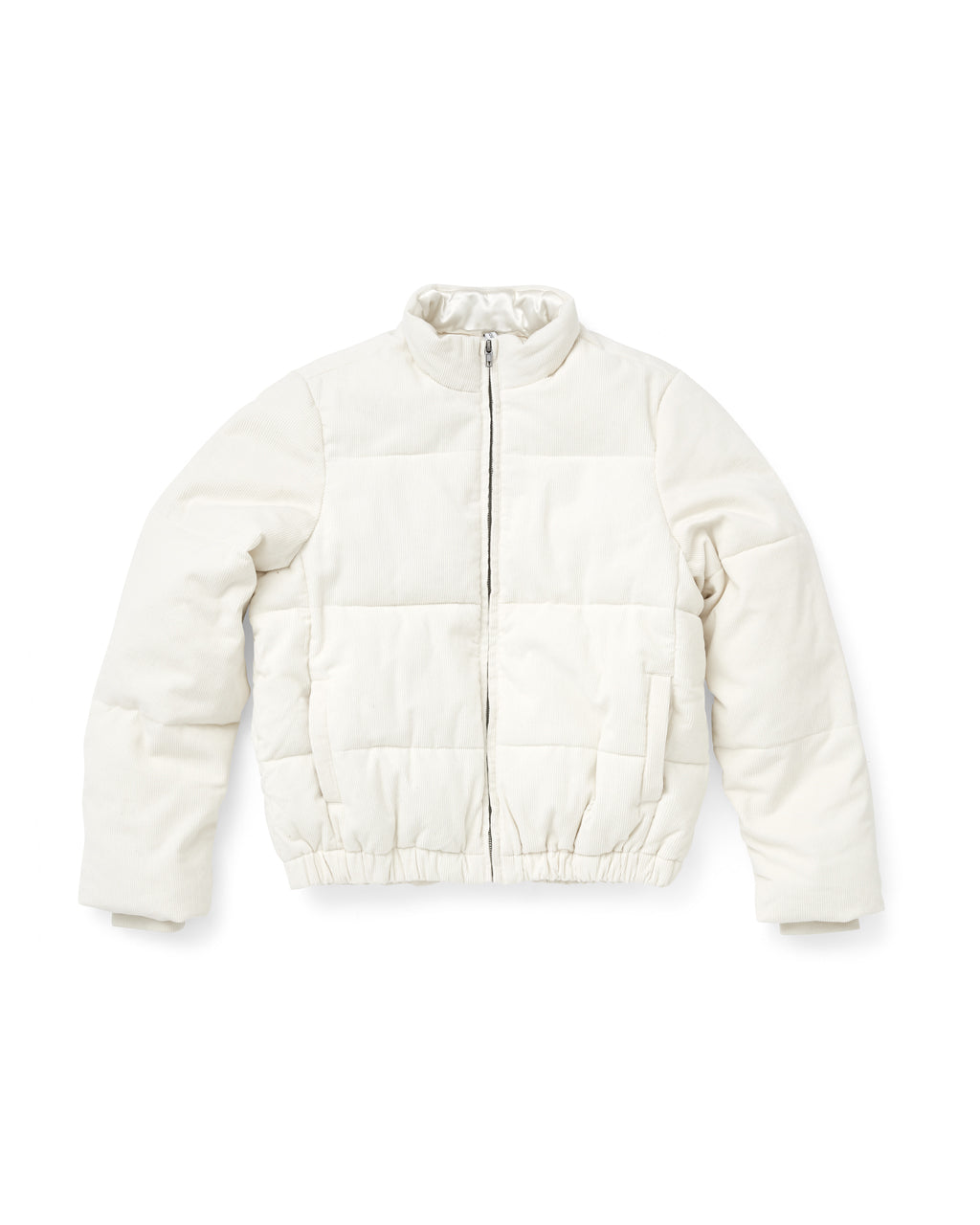 Bells Woven Quilted Corduroy Puffer Jacket