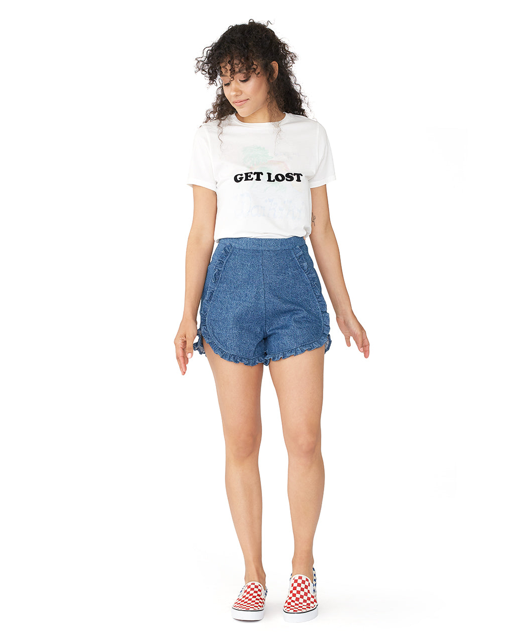 Floweret Shorts - Ultramarine by samantha pleet - shorts - ban.do