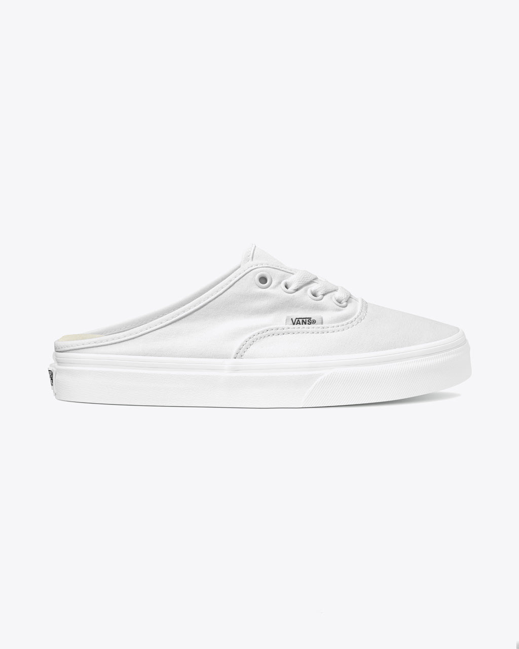 vans mule white