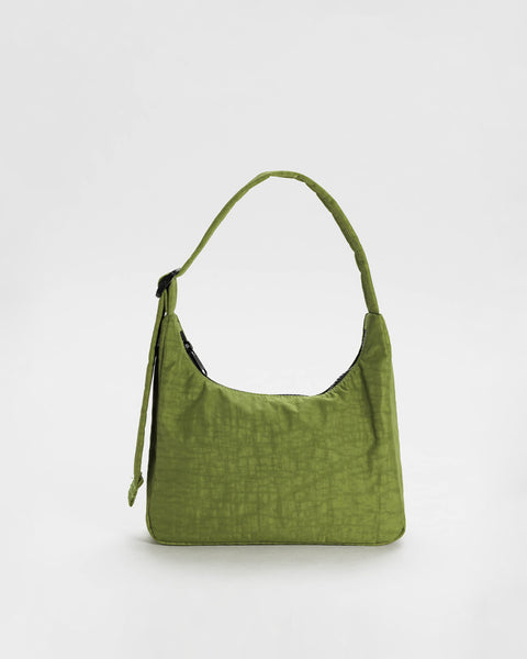 Mini Nylon Shoulder Bag - Avocado by Baggu - bag 