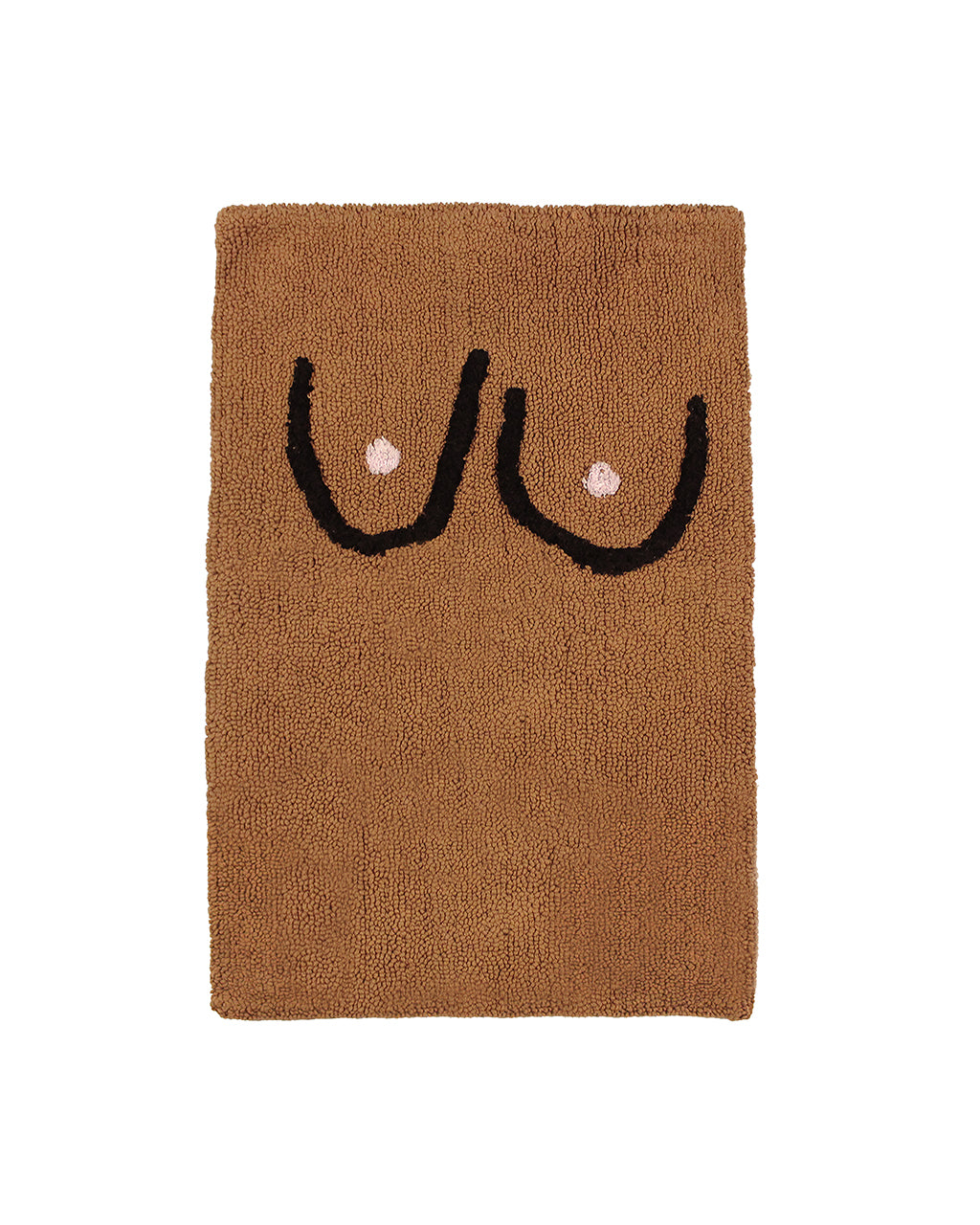 Boob Bath Mat Brown By Cold Picnic Rug Ban Do